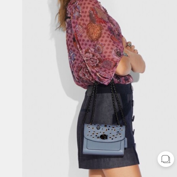 Coach Parker 18 with Scattered Riveta NWOT - Picture 6 of 8